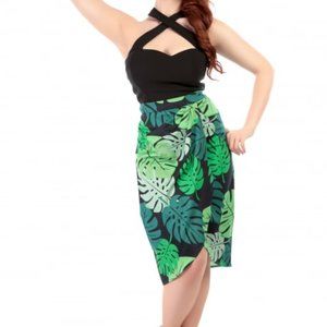 Pinup Sarong Skirt Collectif Clothing size US 14